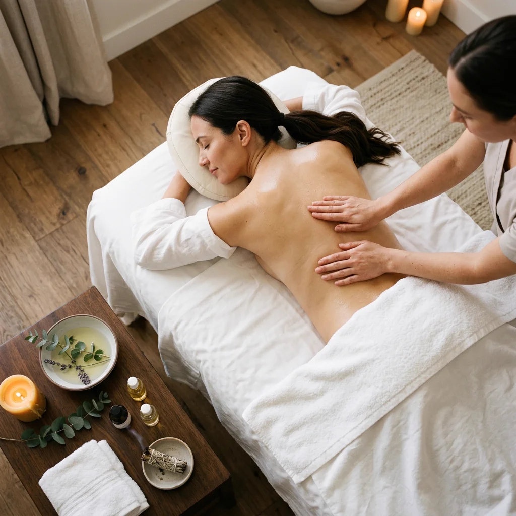 5 beneficios del masaje relajante que no conocías